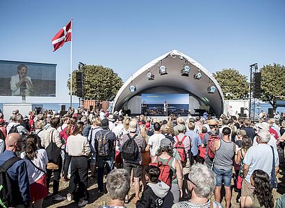 Folkemødet på Bornholm • Fra København (åbningsdag)